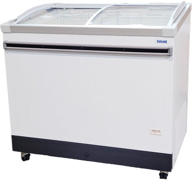 Celcold - 40" Sliding Glass Lid Angle Top Freezer - CATF40