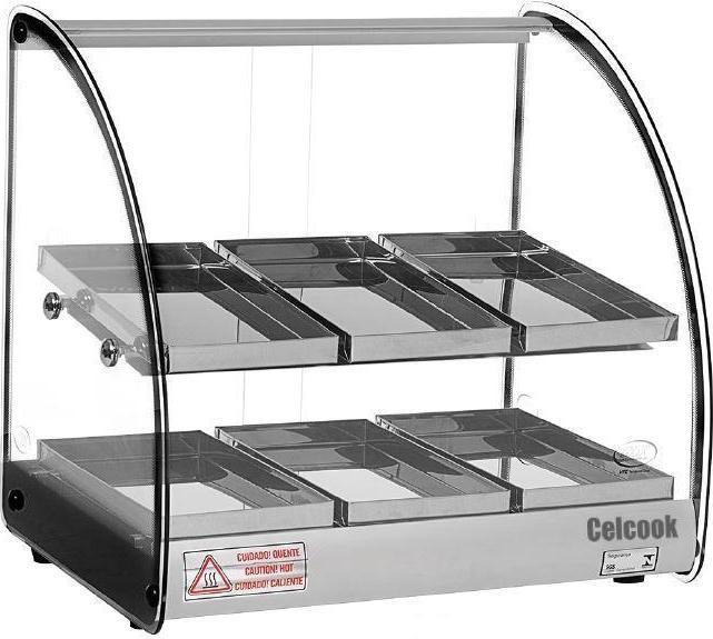 Celcook - ACL LINE 24.4" Heated Display Case  - CHD2-24ACL