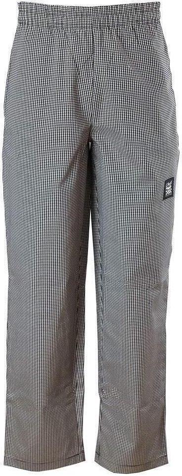 Chef Revival - Baggy Houndstooth Crew Pants Medium - P020HT-M