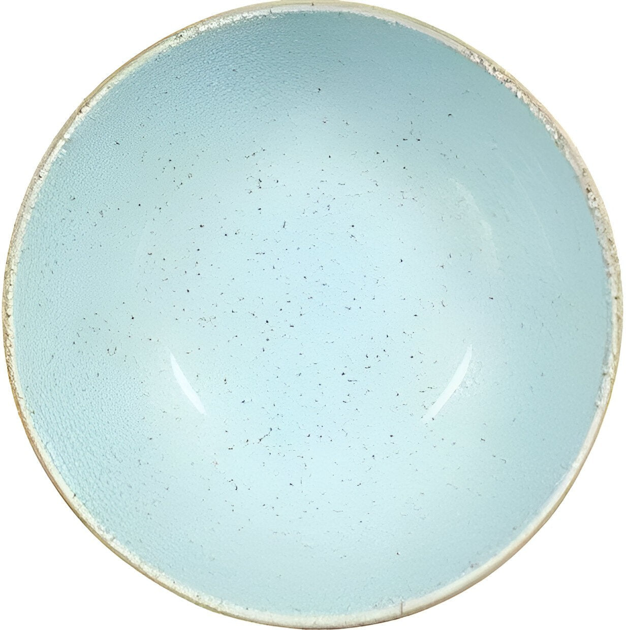 Churchill - 7.25" Super Vitrified Stonecast Duck Egg Blue Bowl, Pack of 6 - SDESNDBL1
