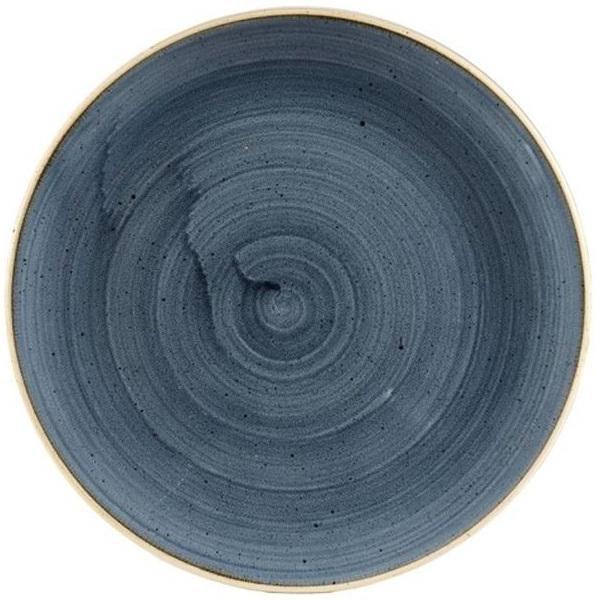 Churchill - 9.75" Super Vitrified Stonecast Blueberry Large Coupe Pasta Bowl, Pack of 12 - SBBSEVB91