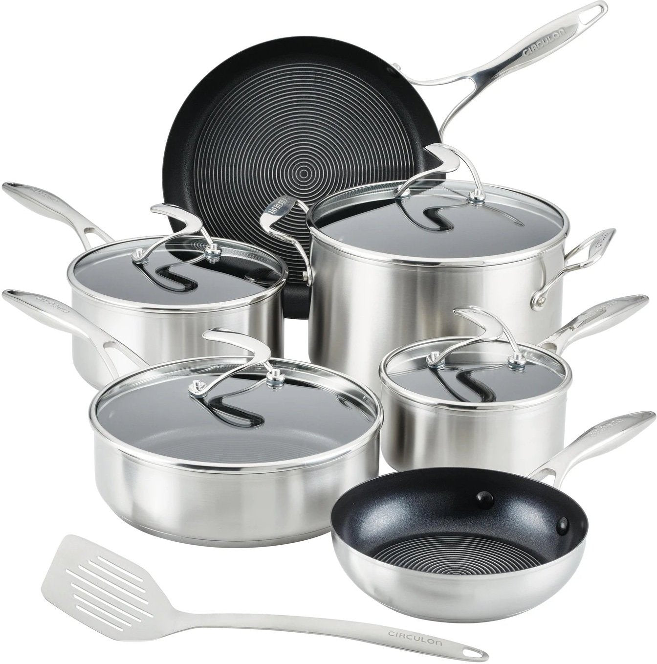Circulon - 10 PC SteelShield S-Series Nonstick Cookware Set - 70051