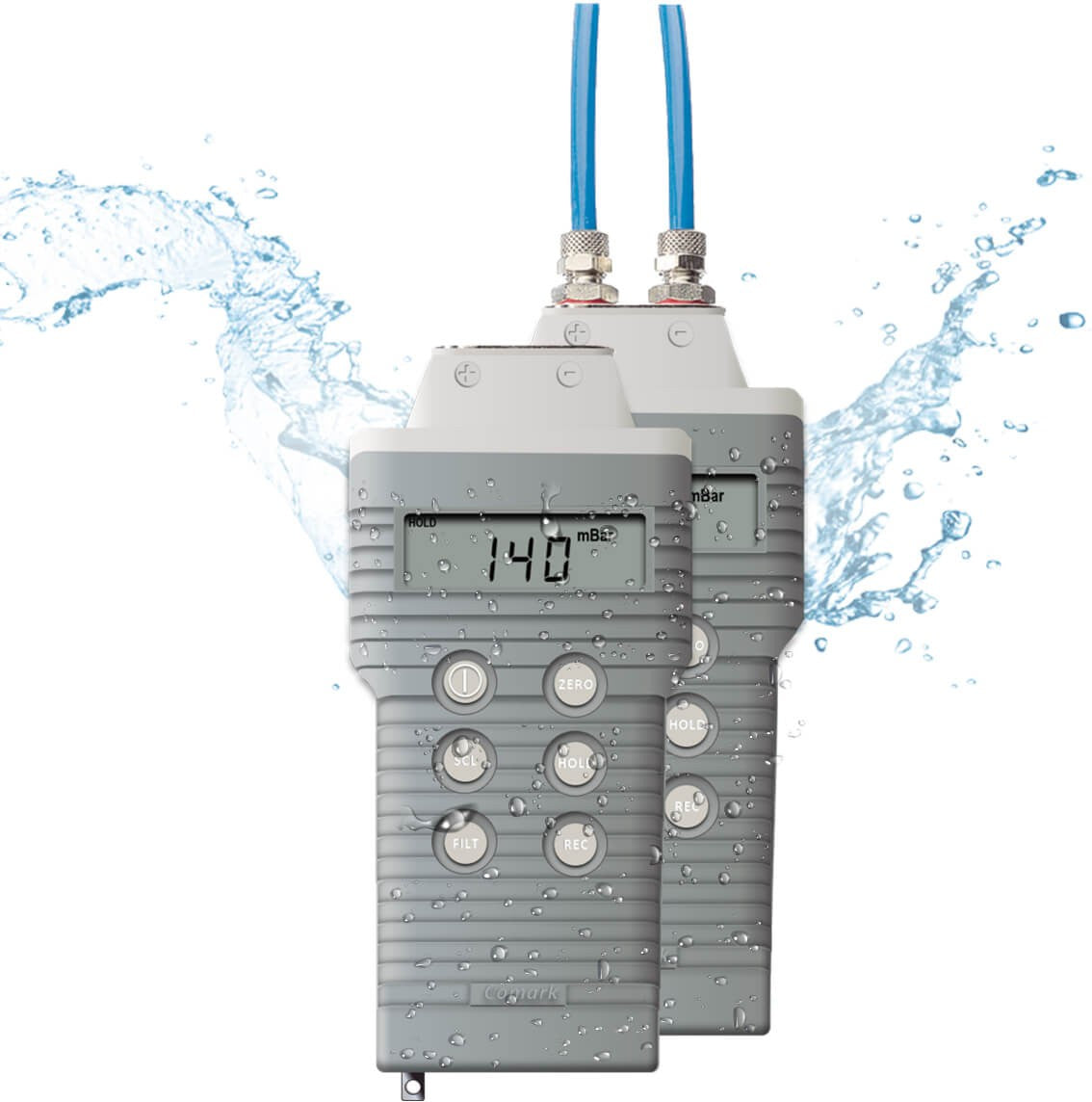 Comark - 0-30 PSI Waterproof Pressure Meter - C9555/SIL (Pre-Order Now, ETA 3-4 Weeks)