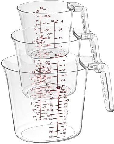 Cuisinart - 3 PC Nesting Measuring Cup Set - CTG-00-3MCC