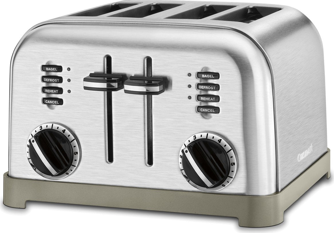 Cuisinart - 4-Slice Metal Classic Toaster - CPT-180C