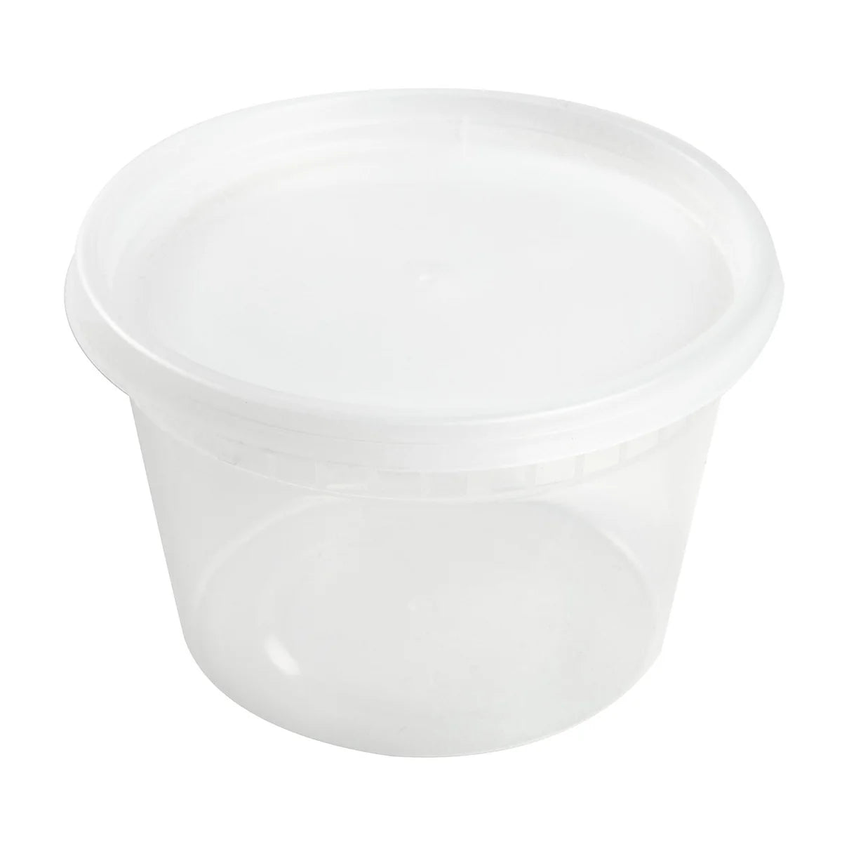 Crystalware - 16 Oz Plastic Injection Deli Container Combo, 24/bg, 10bg/cs - CSWDCC16PP240
