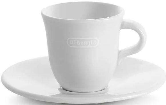 DeLonghi - Italian Espresso Demitasse Cups & Saucers - DLSC308