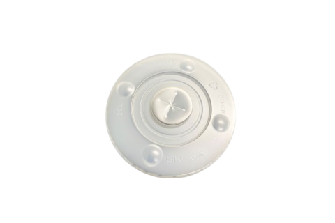 Ecopax - 3.8" Athena Flat Lid for Paper Soup Cups, Pack of 1000 - ECOPPSL