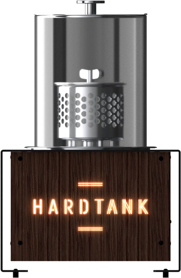 Fetco - 100-120V Dark Brown Baby Hardtank - I2205US-1A000-W1P11 (Special Order Item, ETA 3-4 Weeks)