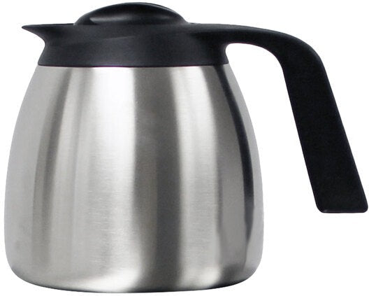 Fetco - 1.9 L Stainless Steel Insulated Low Profile Thermal Server - D055 (Special Order Item, ETA 3-4 Weeks)