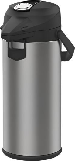 Fetco - 2.2 L Glass Lined Lever Action Coffee Airpot - D078 (Special Order Item, ETA 3-4 Weeks)