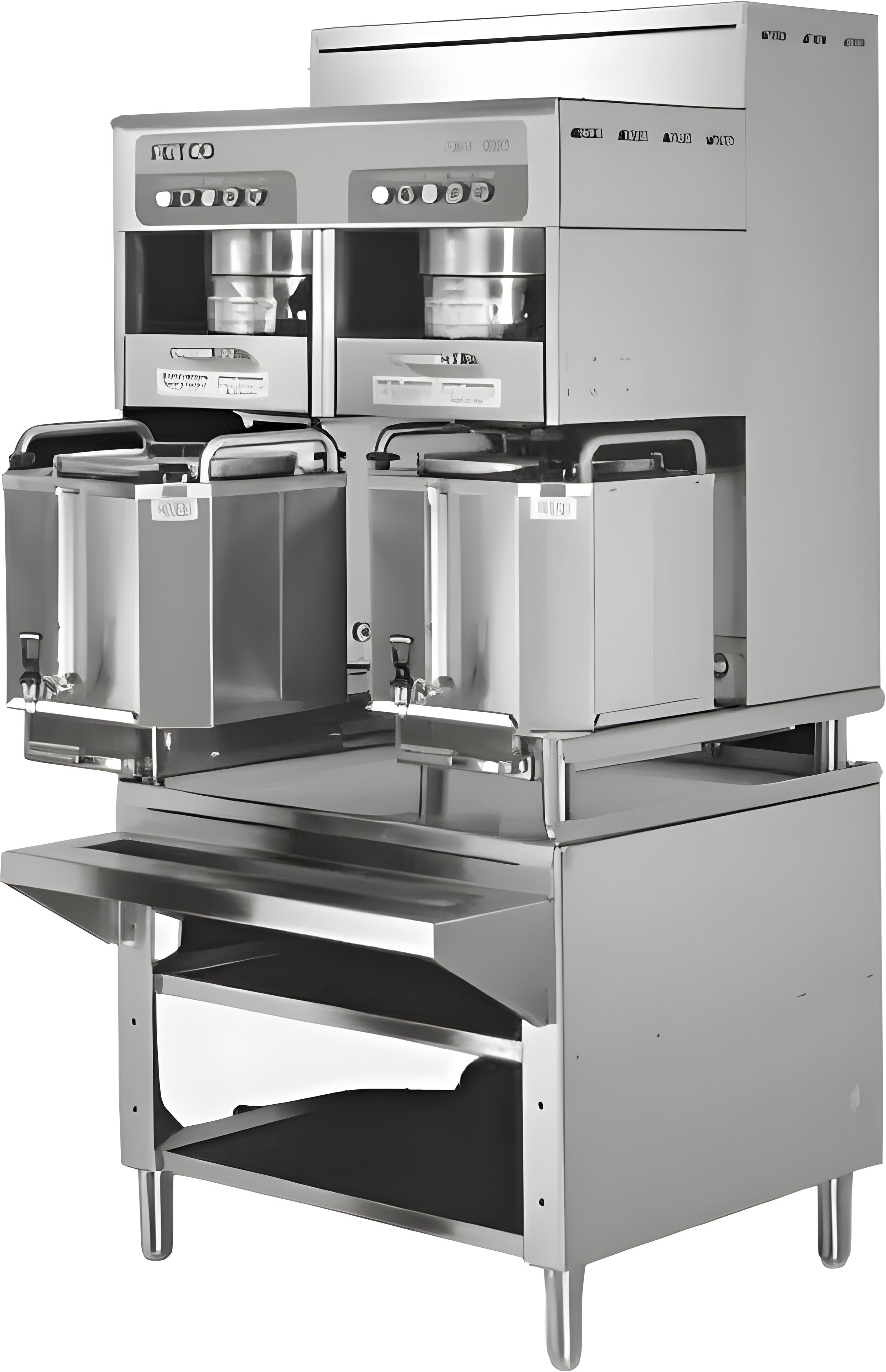 Fetco - 6 Gal Handle Operated Double Countertop Automatic Thermal Server Coffee Brewer with Max Amp Draw 73.6 - C72027 (Special Order Item, ETA 3-4 Weeks)