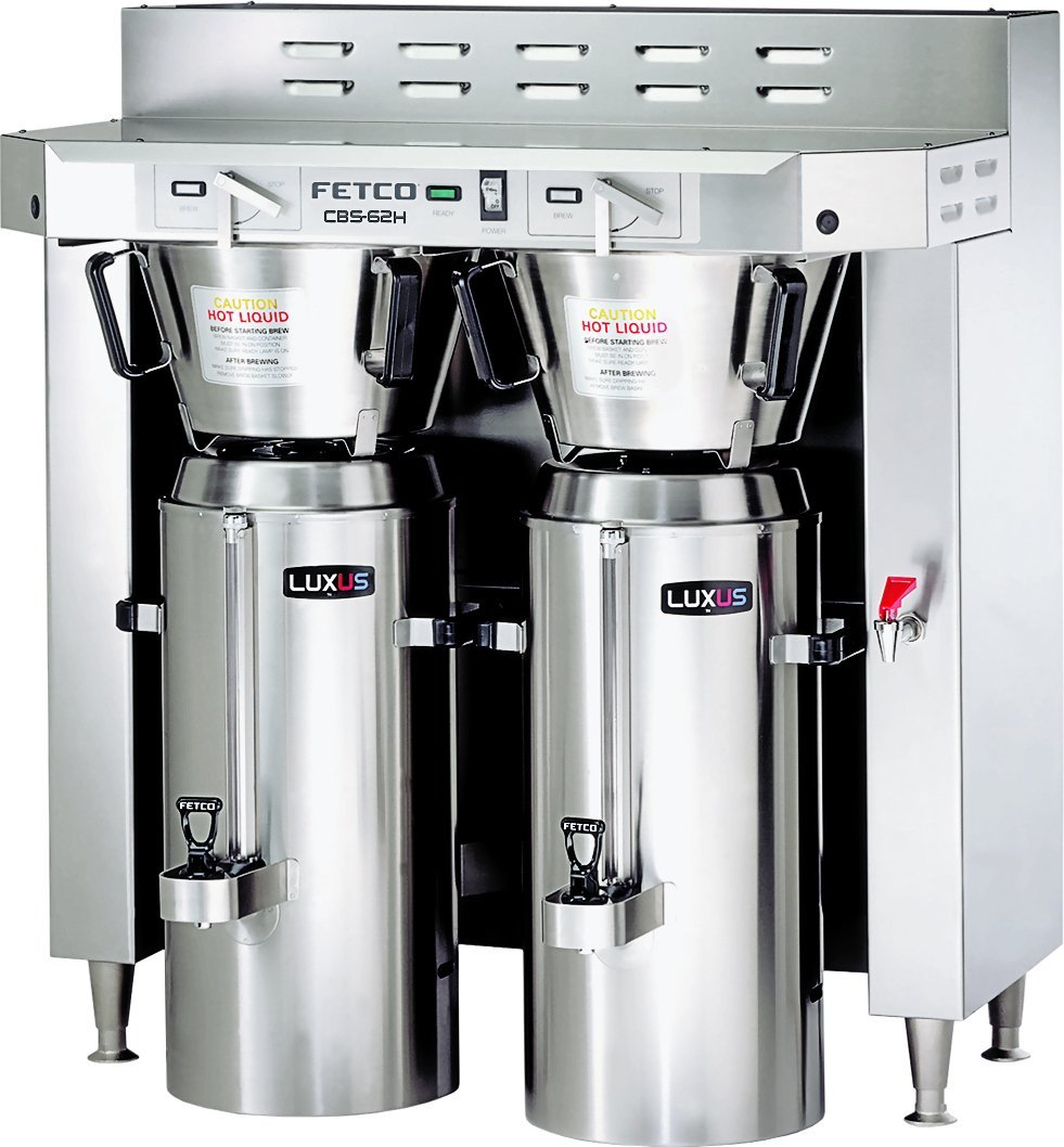 Fetco - Handle-Operated Dual Station Coffee Brewer 6 x 3 kW (440-480V) - CBS-62H-30 (Special Order Item, ETA 3-4 Weeks)