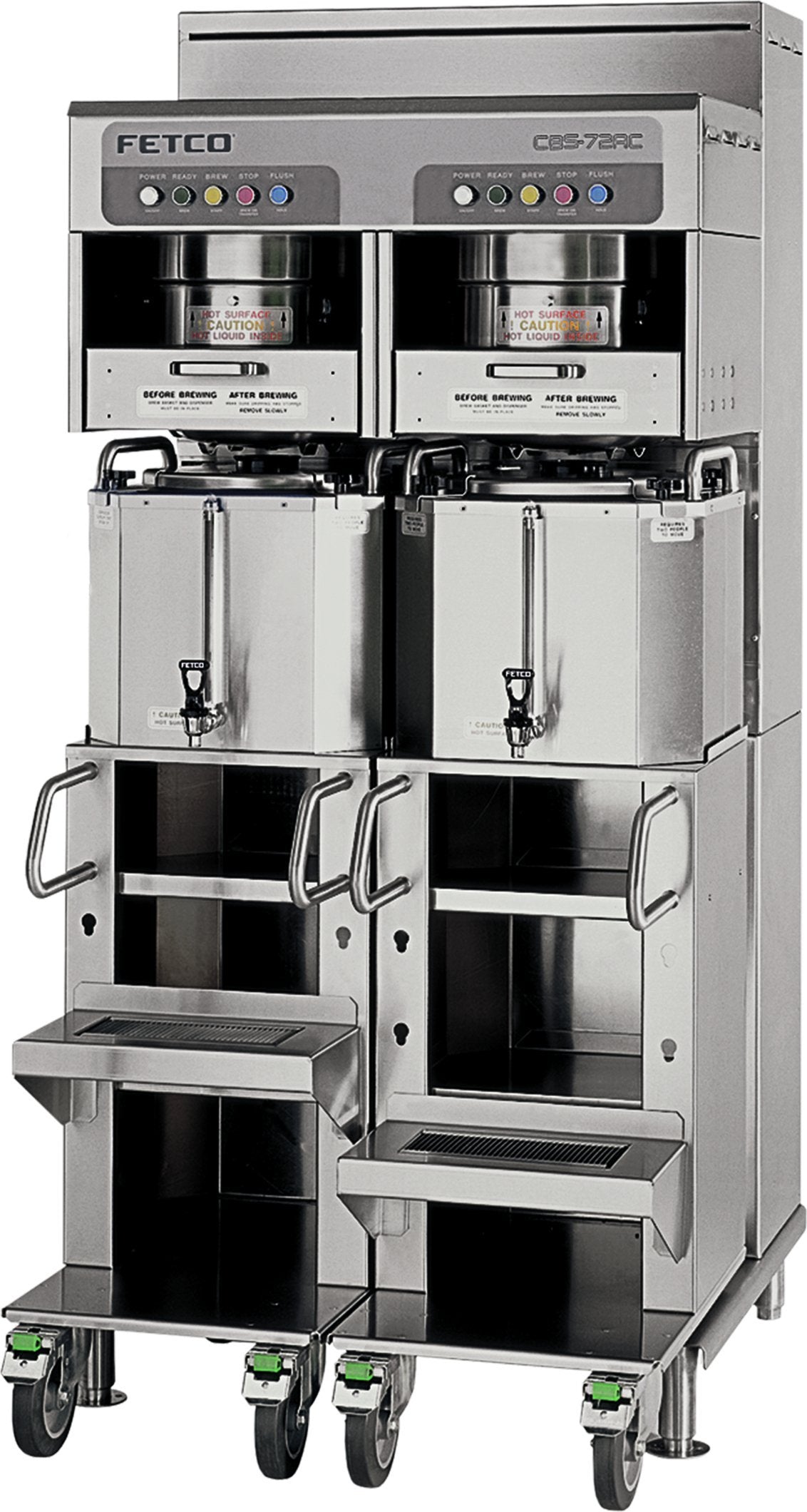 Fetco - High Volume Dual Station Coffee Brewing System 2 x (3x10) kW (440-480V) - CBS-72AC (Special Order Item, ETA 3-4 Weeks)