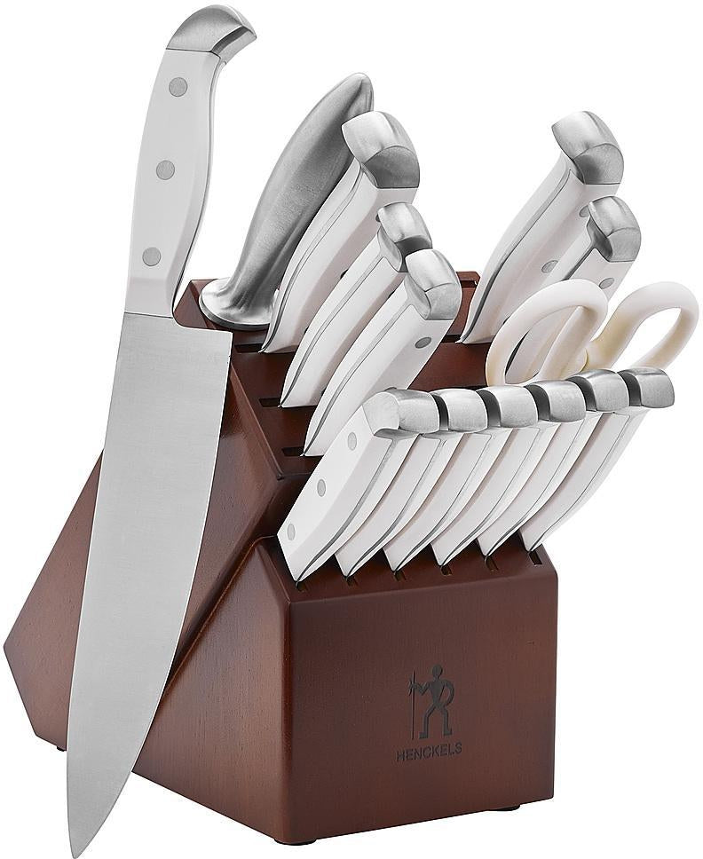 HENCKELS - Statement 15 PC Knife Block Set White - 15270-015