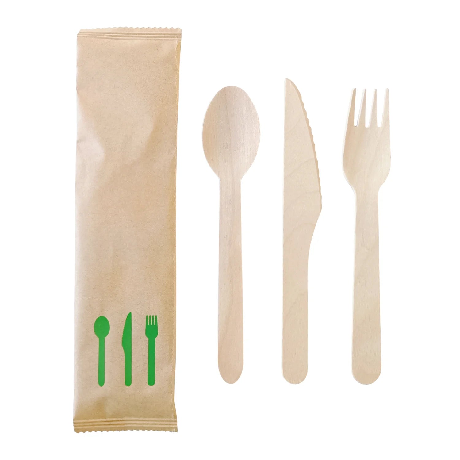 511 Foodservice - HSMK-41WPS 4 Pieces Cutlery Kit, Pack of 500 - 3106031
