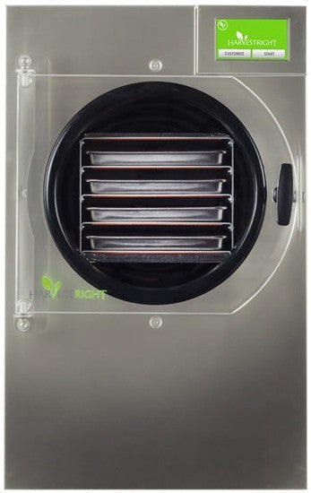 Harvest Right - Small Stainless Steel 4 Tray Home Pro Freeze Dryer with Mylar Starte kit ( Premier Pump Included ) - N-HRFDSSS-PP (ETA 3-4 Weeks)