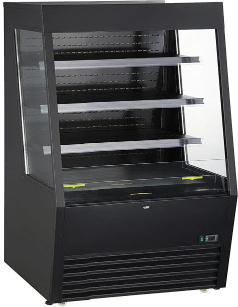 Kool-It - 48" Black Refrigerated Open Merchandiser - KOM-48XBK (Special Order, ETA 3 Months)