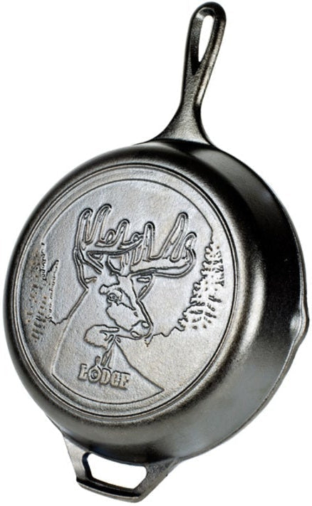 Lodge - 10.25" Wildlife Cast Iron Deer Skillet - L8SKWLDRCN