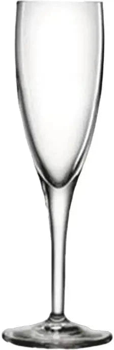 Luigi Bormioli - 7 Oz Stemware Michel Masterpiece Flute Wine Glass, Pack of 24 - A06105G1002AA20