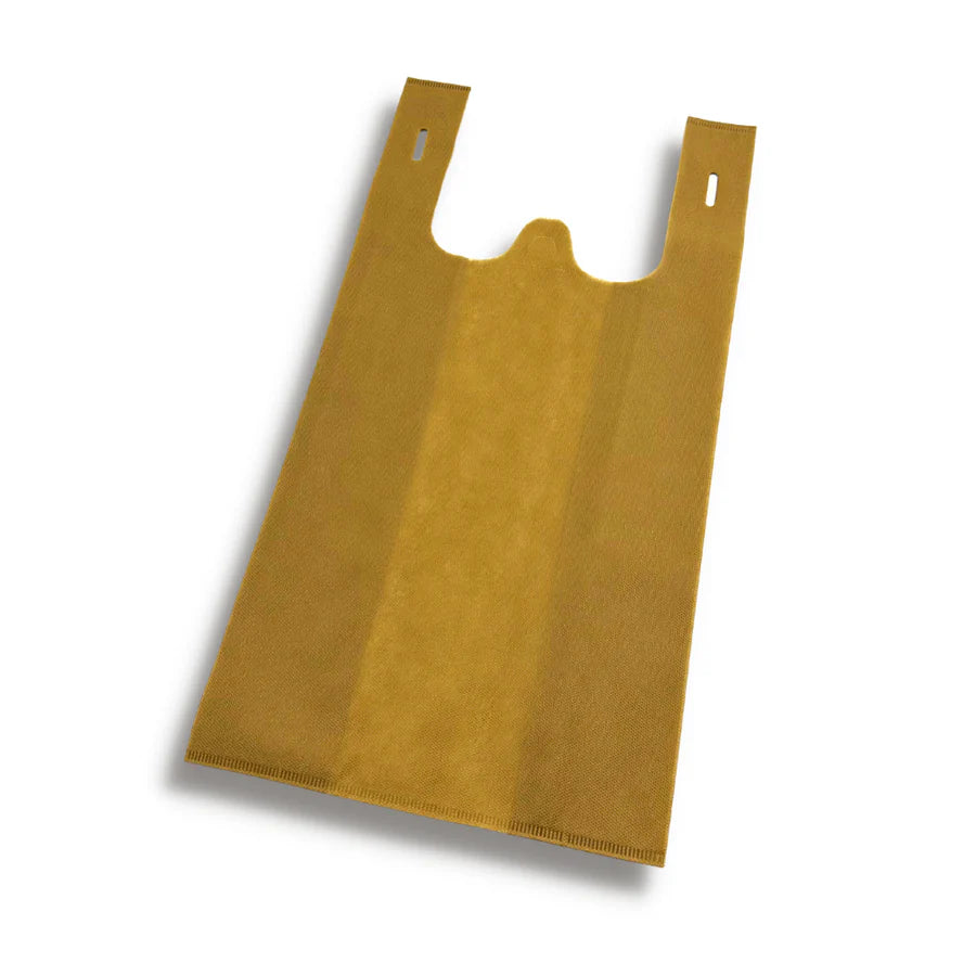RiteSource - 11.5" x 7" x 21" S5 HD Plain Brown T shirt Bag, Pack of 1000 - RSTHDS5BR