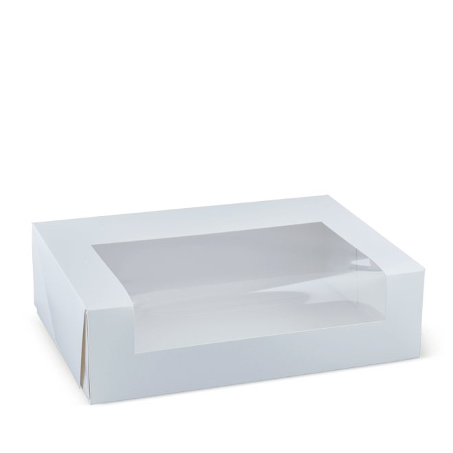 St. Clair Packaging - 16" x 12" x 4.25" Cupcake Window Box with Holds 12 Cupcakes, Pack of 50 - SCP9015