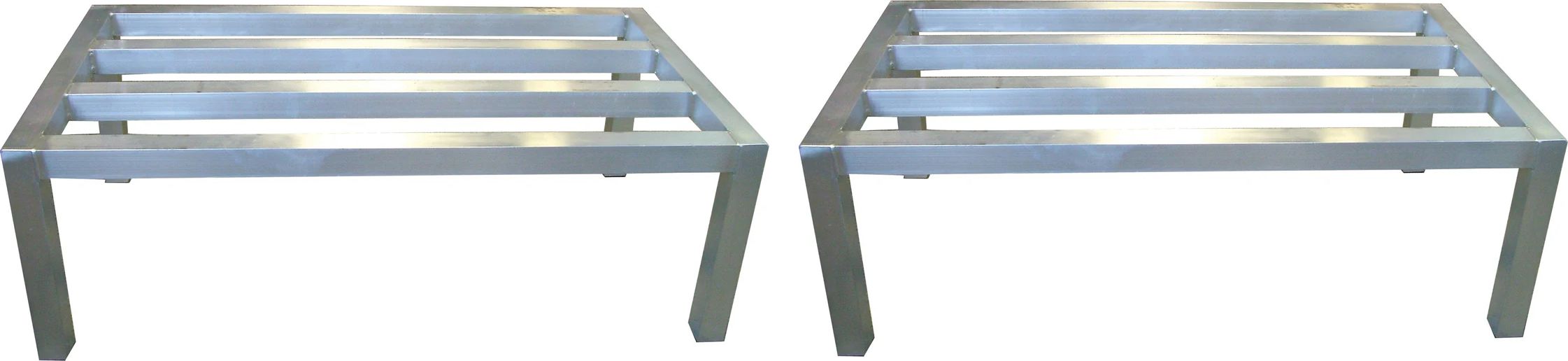 Omcan - 20” x 48” x 12” Dunnage Rack, Pack of 2 - 22126