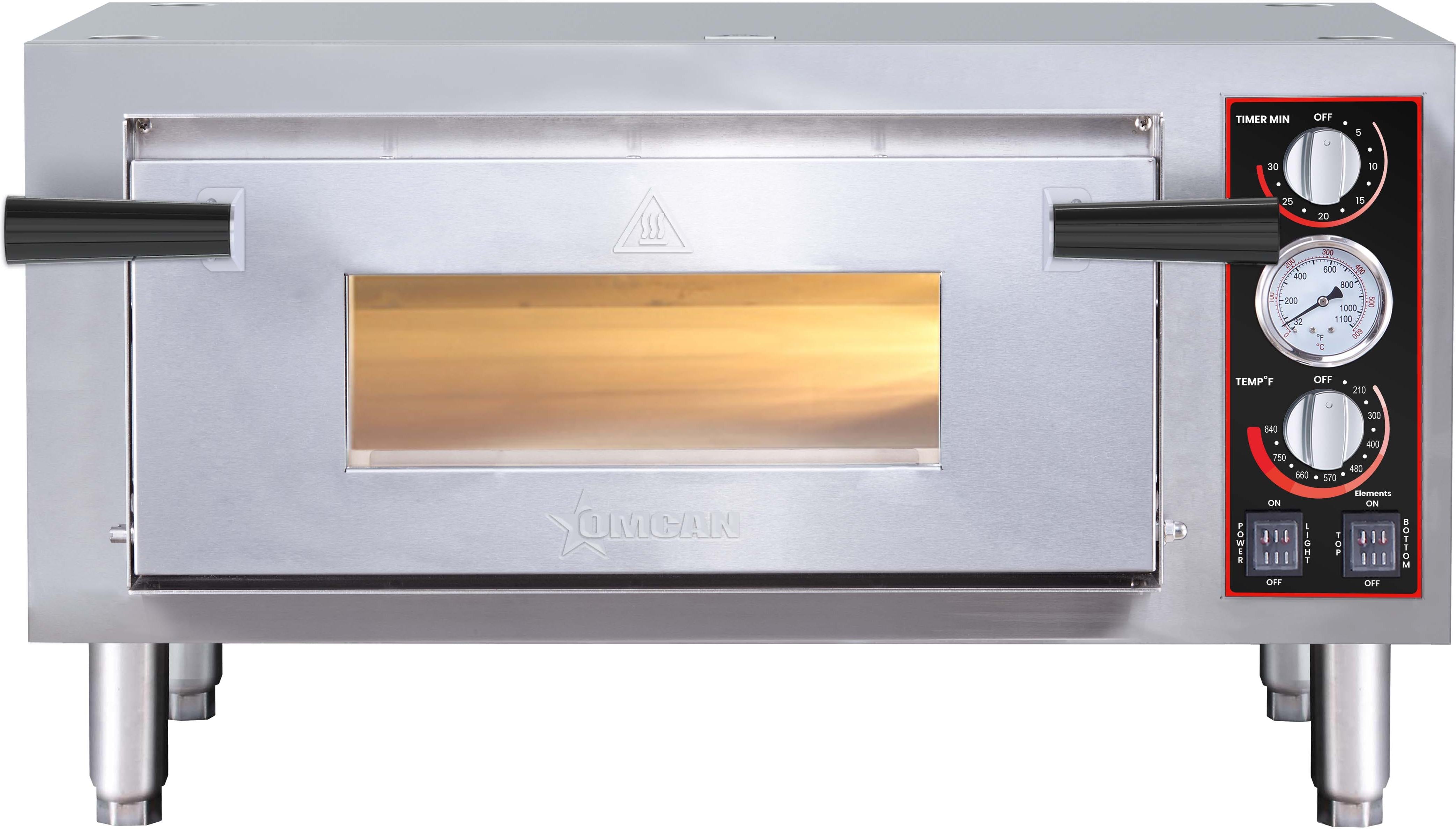 Omcan - 28" Countertop Pizza Oven with Single Chamber - CE-CN-0018-S