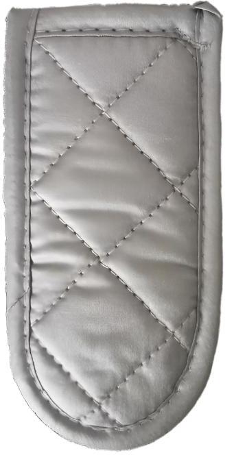 Omcan - 3” x 6” Silver-Coated Cotton Handle Holder 12 Pcs/Pack, Pack of 8 - 81181