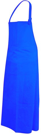 Omcan - 35" x 45" Blue Pvc Apron, Pack of 8 - 45604