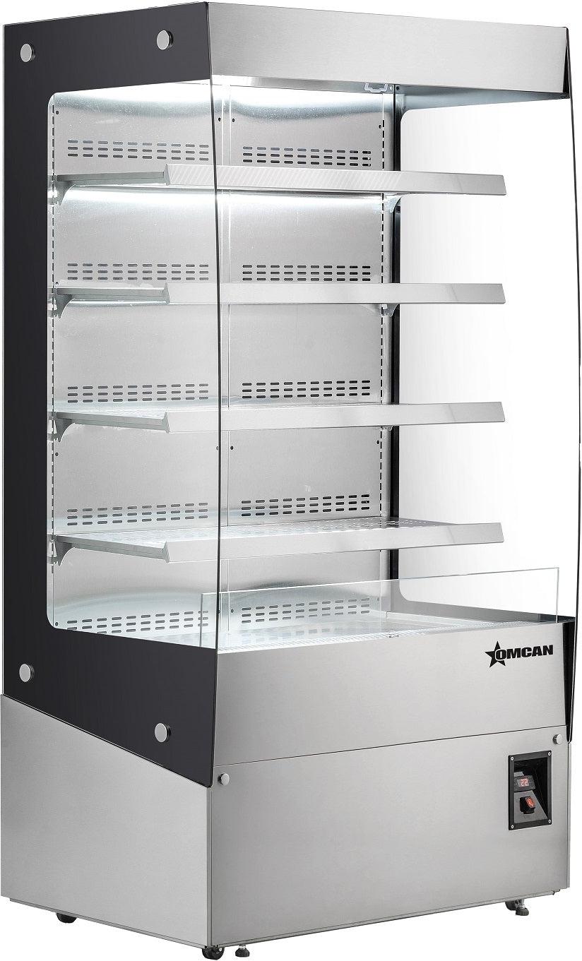 Omcan - 46" Open Front 26.8 Cu. Ft. Floor Display Warmer - 48386