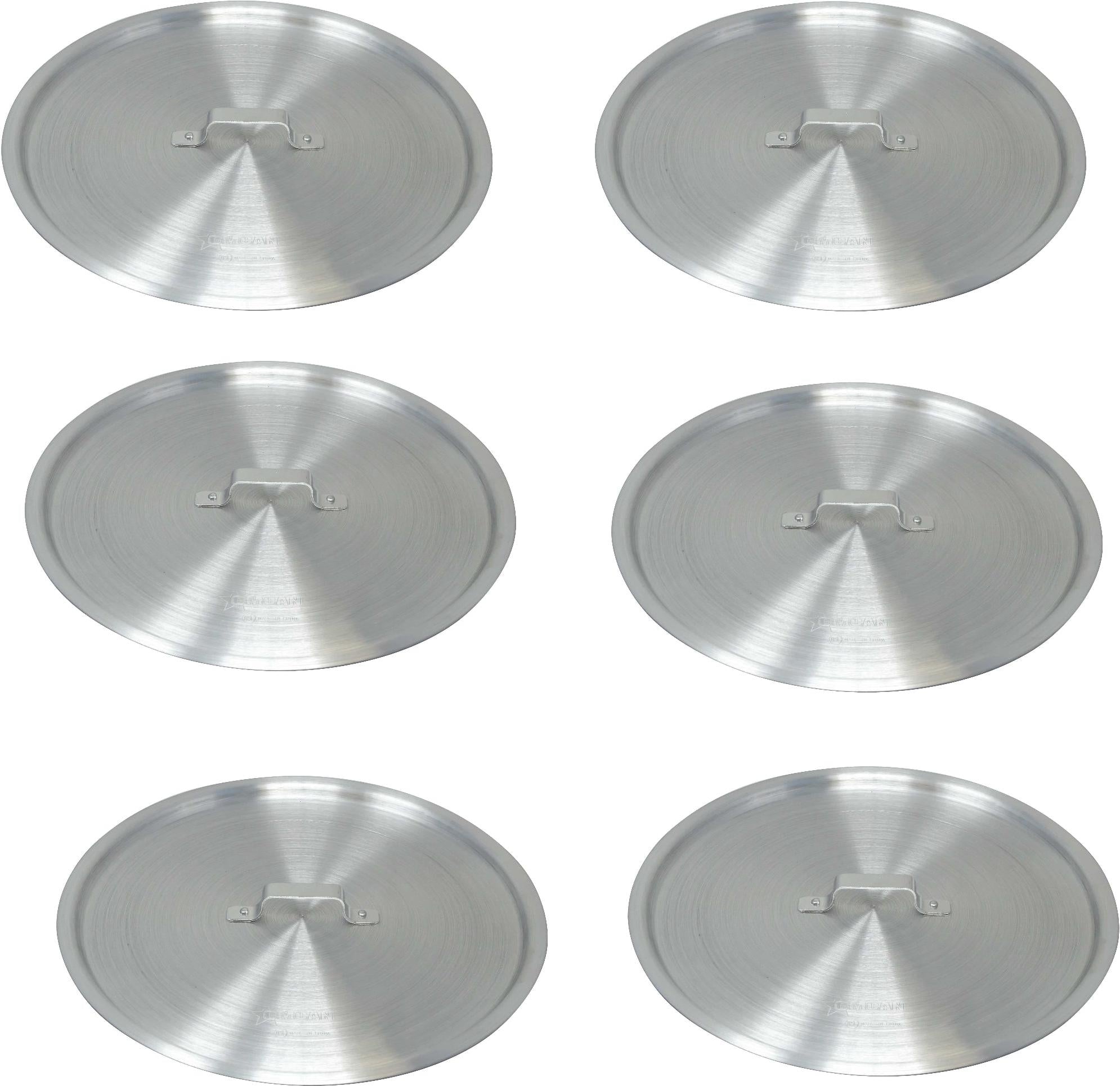 Omcan - Aluminium Cover for 24 QT Stock Pot, Pack of 6 - 43382