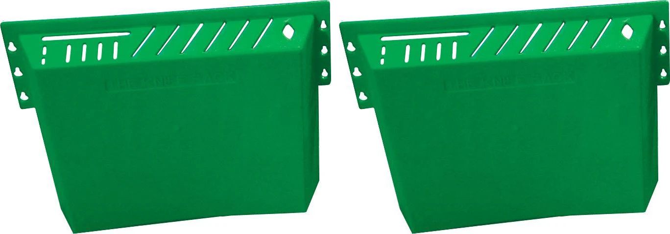 Omcan - Green Plastic Knife Rack, 2/cs - 11542