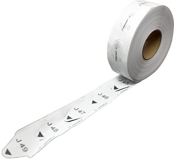 Omcan - White Tickets for Ticket Dispenser, Pack of 30 - 10166