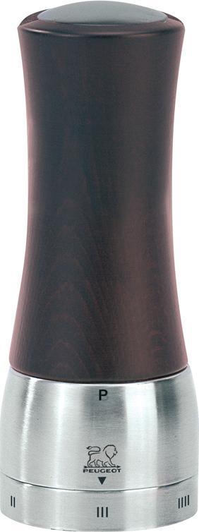 Peugeot - 6.25" Madras U'Select Salt Mill Chocolate - 25212
