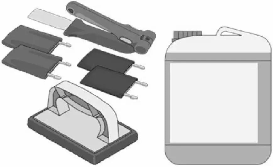 Rational - Floor Anchoring Kit for Ivario L and XL Tilt Skillets - 60.72.905