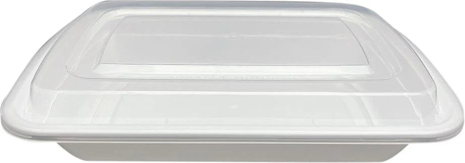 RitePak - 11" x 8" x 1.5" Rectangular Container Combo (58 Oz), Pack of 150 - RPMR1858B