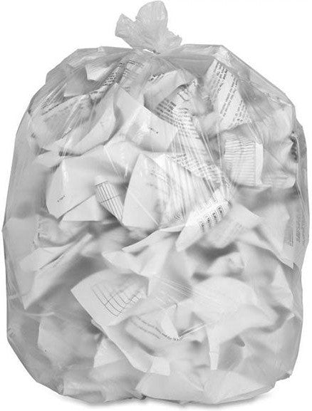 RiteSource - 42" x 48" X-Strong Clear Garbage Bags, 100/Cs - 4248XC