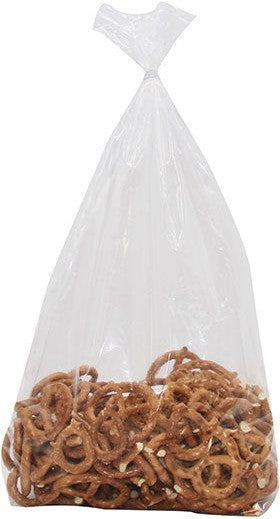 RiteSource - 8" + 4" x 20" Clear 12 lb Poly Bags, 500/bx - GP12