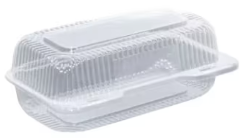 Detroit Forming - 16" Clear Dome Lid Heavy with Pull Tab Release, Pack of 25 - DFIDCS971