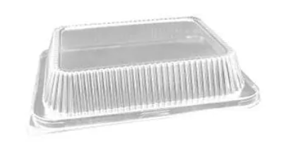 Detroit Forming - 13.1" x 9" x 1.8" Dome Lid Fit for 309 Sheet Pans, Pack of 100 - DFIDRS922