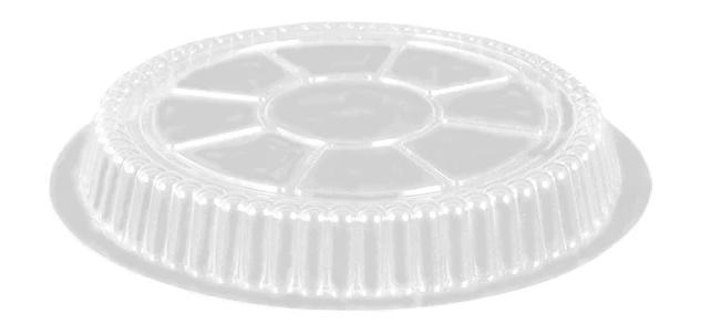Detroit Forming - 7" Dome Lid for Round Foil Pan, Pack of 500 - DFIDC705