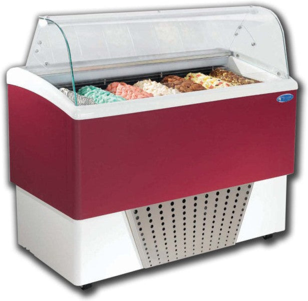 Stoelting - 115V White Air Cooled Brio 4+4 Display Cabinet - CD-BR44-37-WP (Pre-Order Now, ETA 8-12 Weeks)