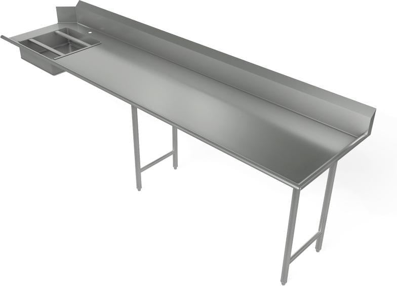 Tarrison - 120" x 30" Right-to-Left Operation Straight Soiled Dishtable - TA-SDT120R