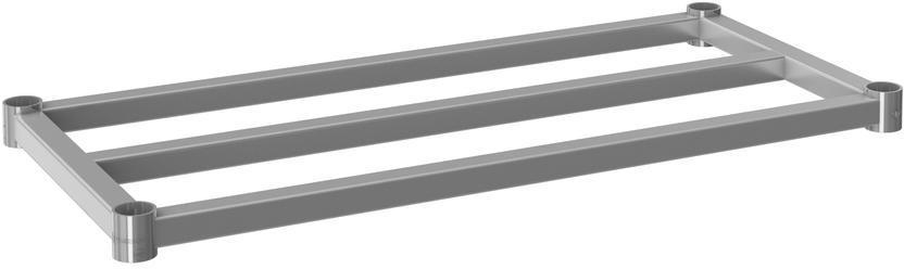 Tarrison - 30" x 18" Dunnage Shelf with PolySeal Clear Epoxy Finish - DF41830Z