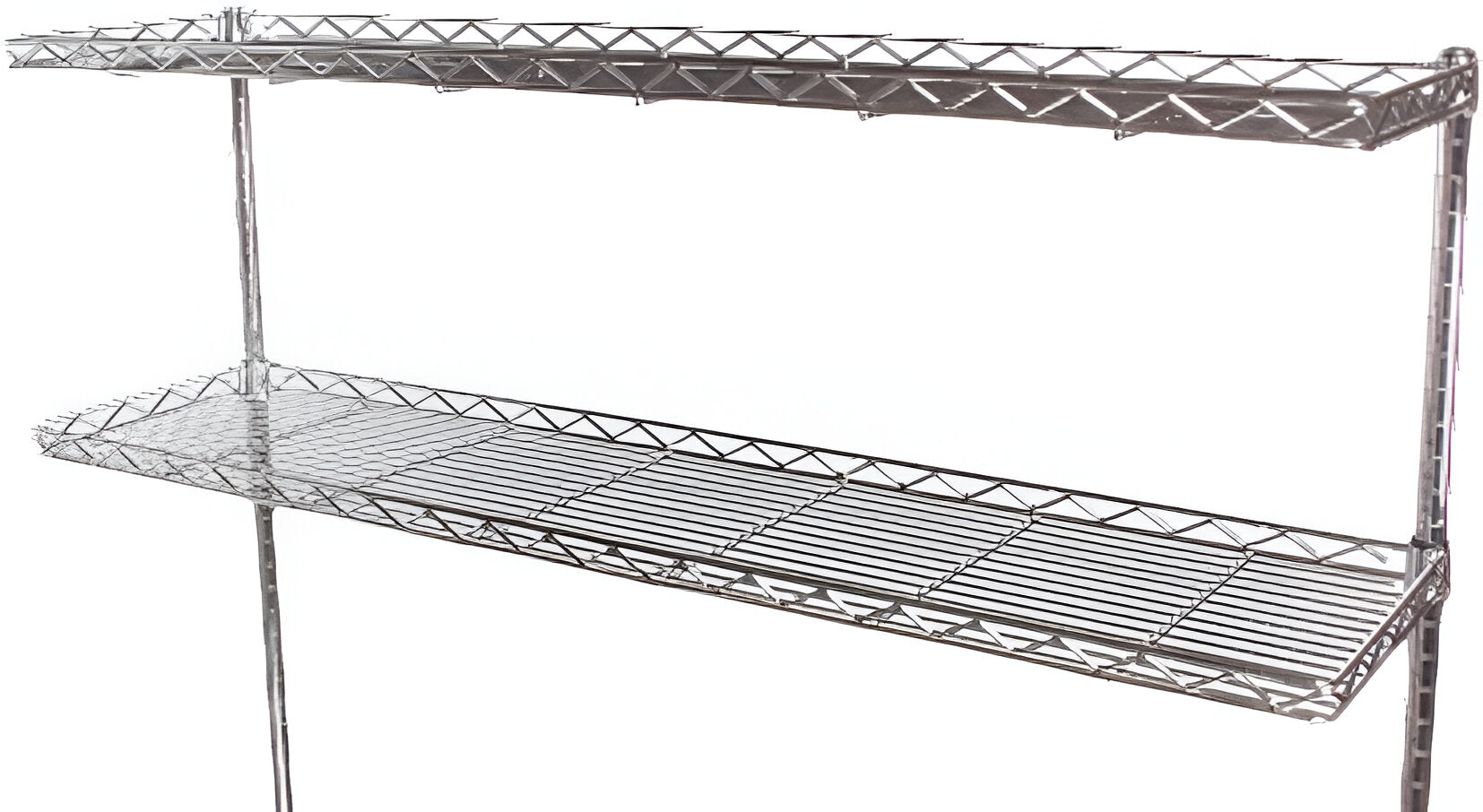 Tarrison - 42" x 12" Wire Cantilever Shelf with Chrome Finish - CS1242C