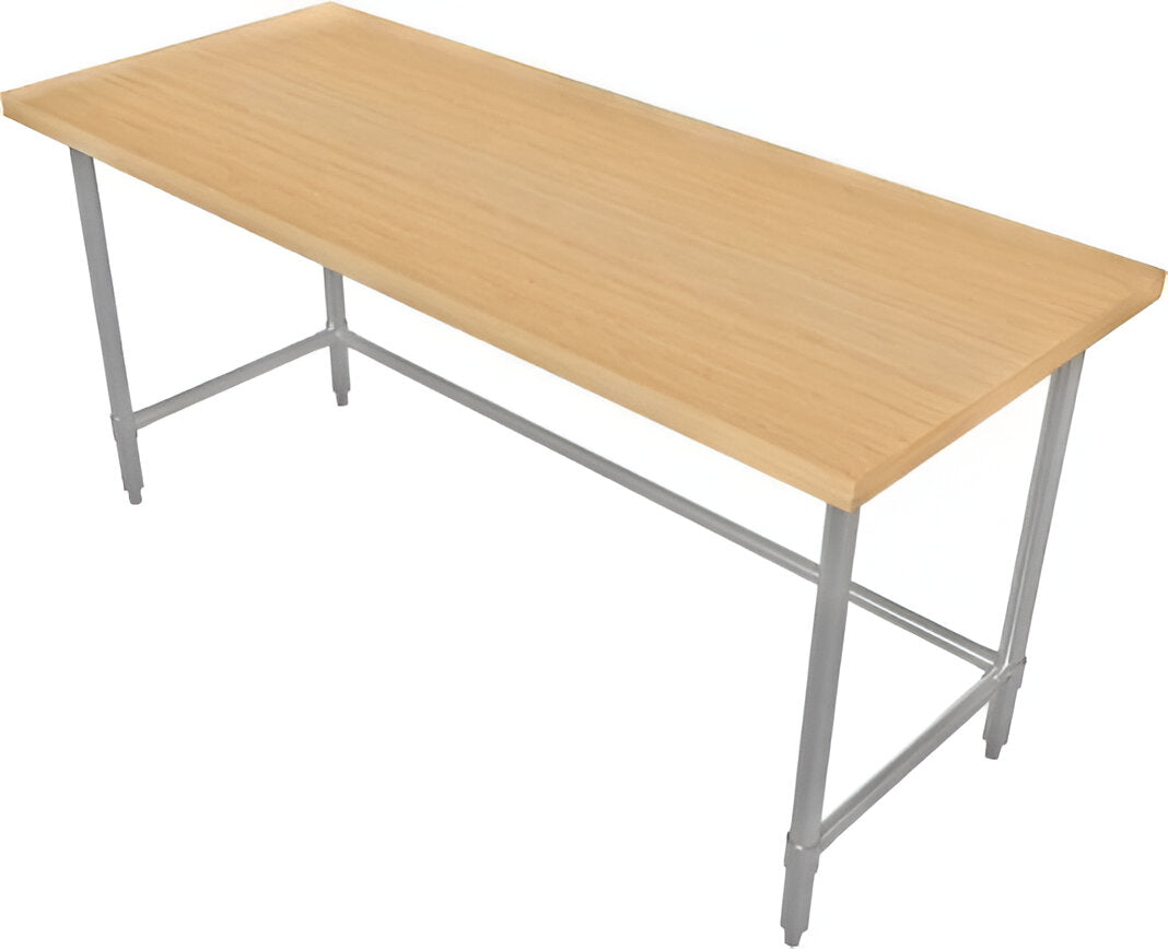 Tarrison - 60" x 30" Butcher Block Top Work Table - HTB-3060G (Custom Order)