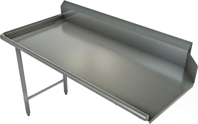 Tarrison - 72" Straight Right-To-Left Clean Dishtable - CDT72L