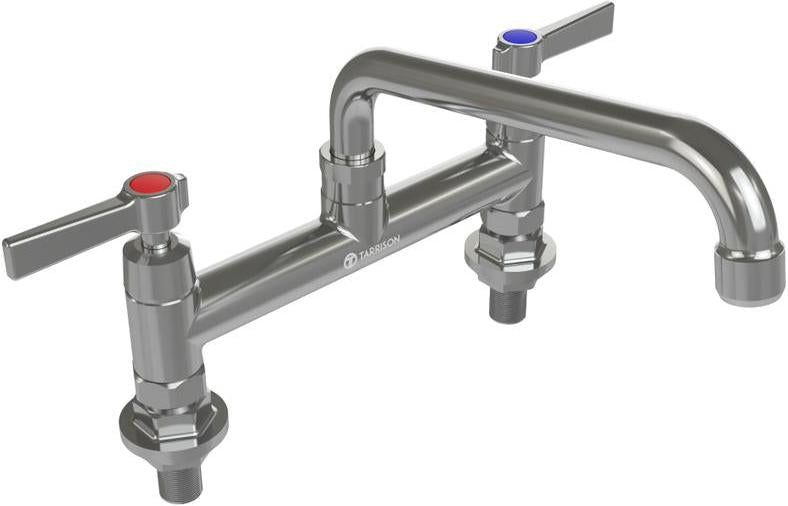 Tarrison - 8" Swing Spout Deck Mount Heavy Duty Faucet - TP-PF8DL8H-KIT