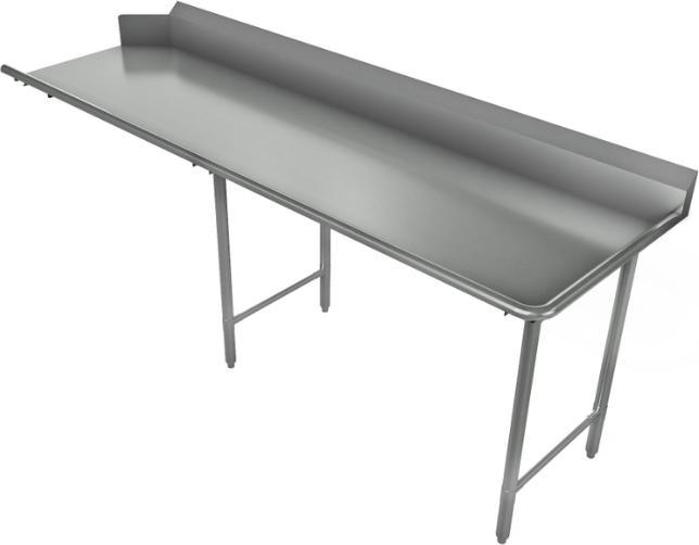 Tarrison - 84" Straight Left-To-Right Clean Dishtable - CDT84R